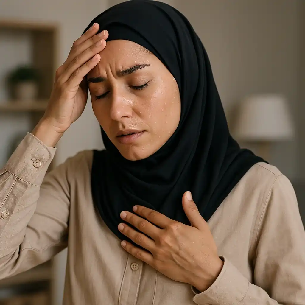 التعرق مع الدوخة: متى يكون عرضًا عابرًا ومتى يستدعي الانتباه؟