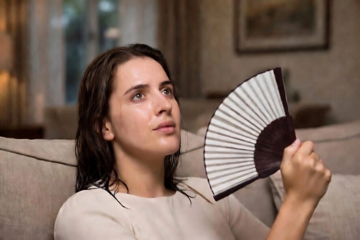 الهبات الساخنة والتعرق: إشارات خفية من جسمك لا تتجاهلها وأفضل طرق السيطرة عليها