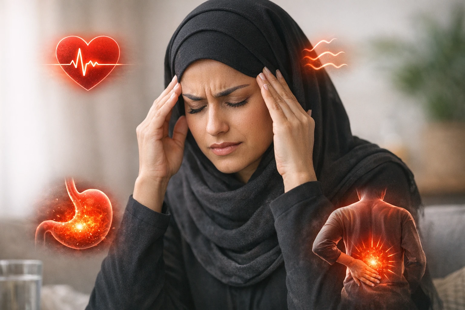 تأثير الإجهاد على الصحة الجسدية