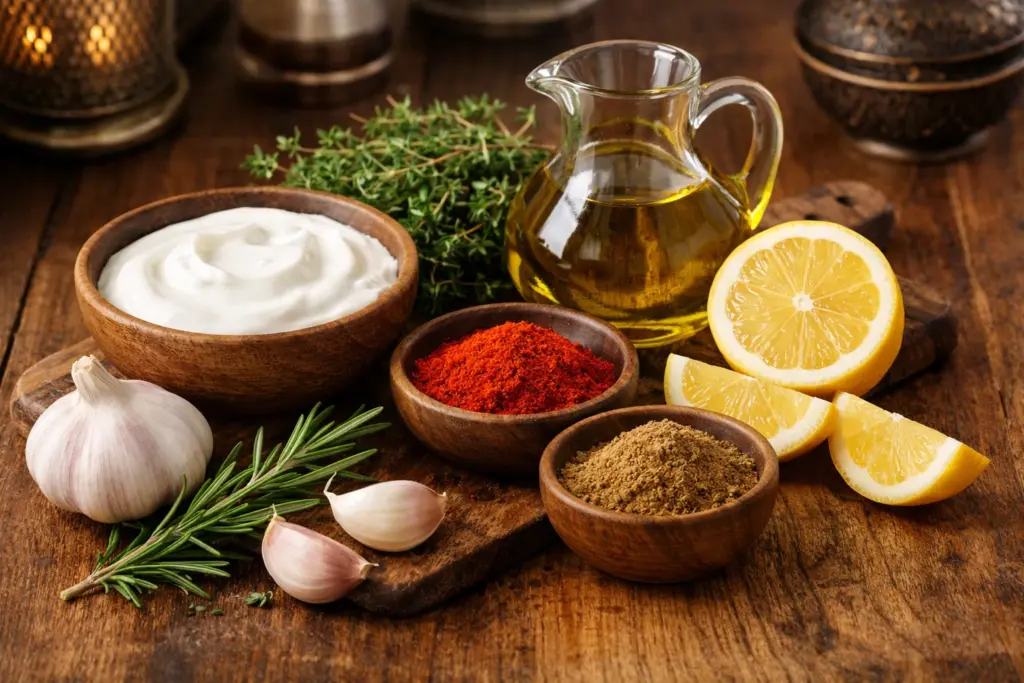 مجموعة من التوابل والأعشاب
