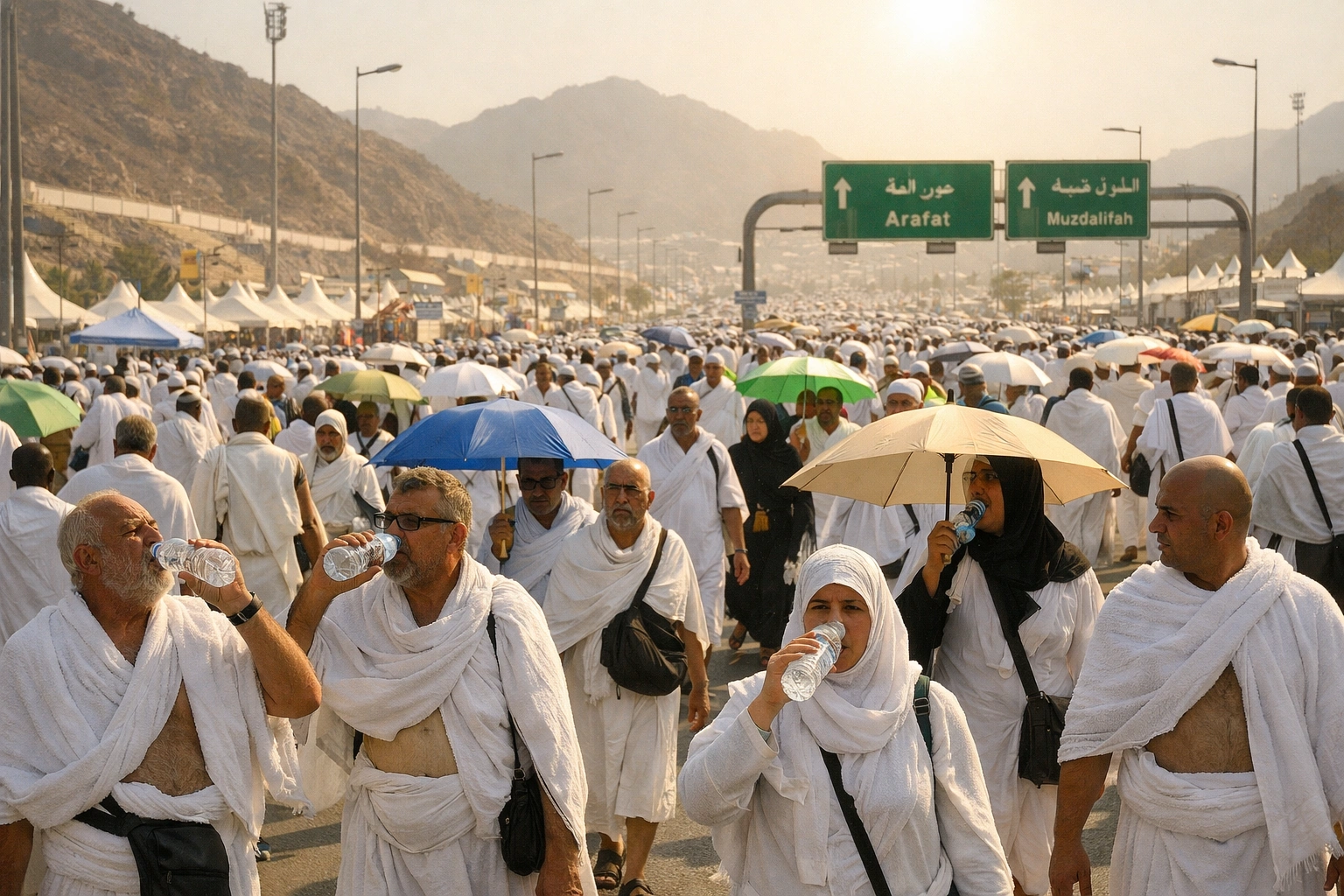 مجموعة من الحجاج