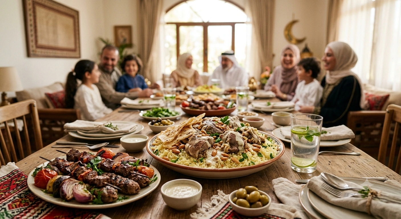 تجمع عائلي في عيد الأضحى