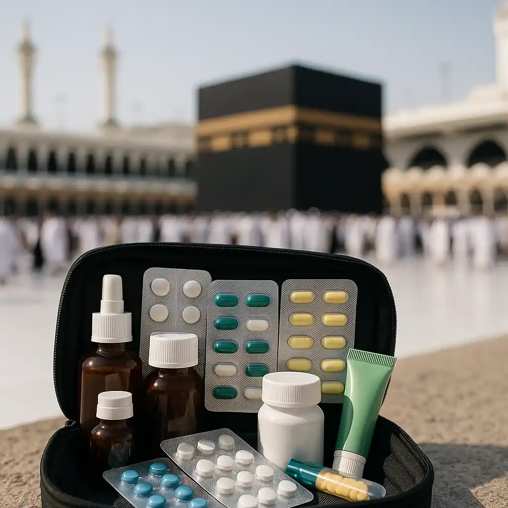 أدوية الحج الضرورية.. ماذا يجب أن تحتوي حقيبة كل حاج لتجنب الطوارئ الصحية؟
