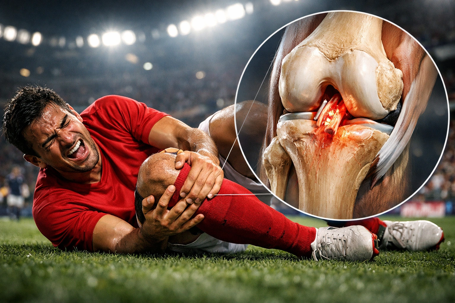كابوس الملاعب والرياضيين: كل ما تريد معرفته عن تمزق الرباط الصليبي