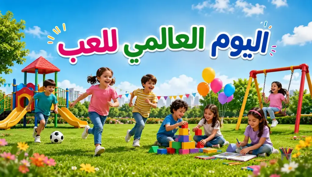 اليوم العالمي للعب: أهمية اللعب في بناء شخصية الطفل وتنمية مهاراته