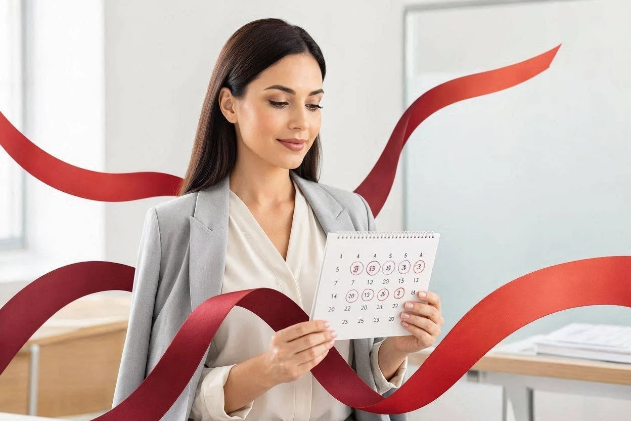 دم الدورة الشهرية الأسود: ما الأسباب وهو هو خطير؟