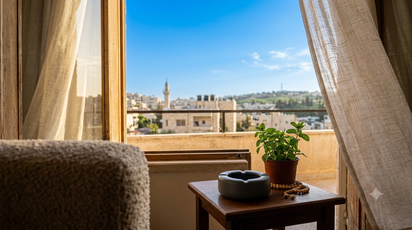 فتح النوافذ أو الأبواب أثناء التدخين