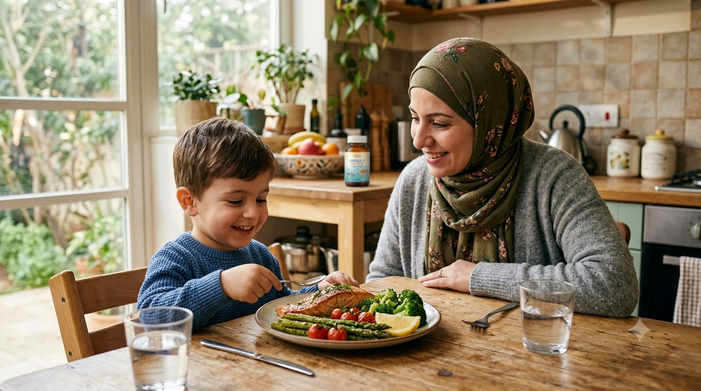 أوميغا 3 للمفاصل عند الأطفال