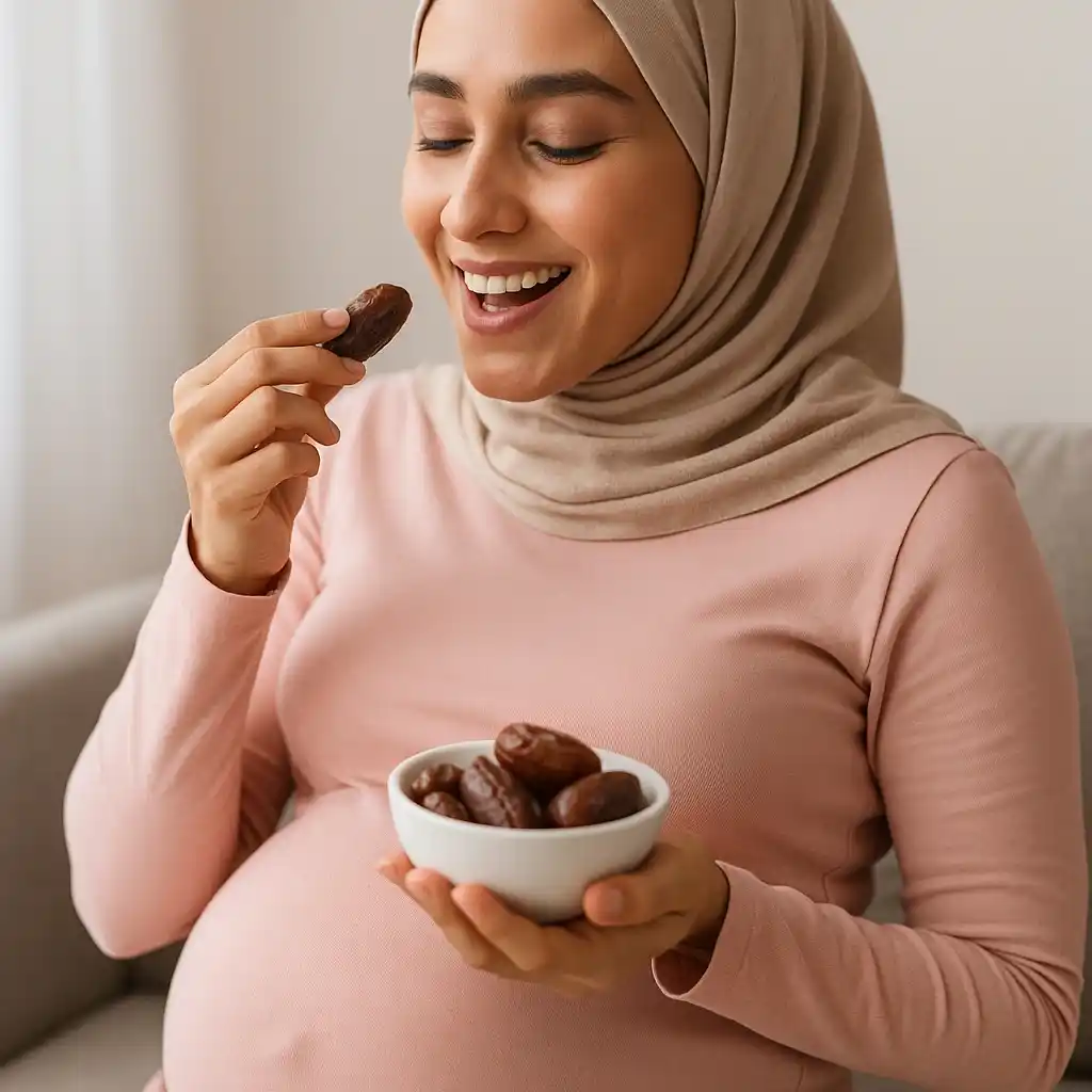 فوائد التمر على الريق للحامل